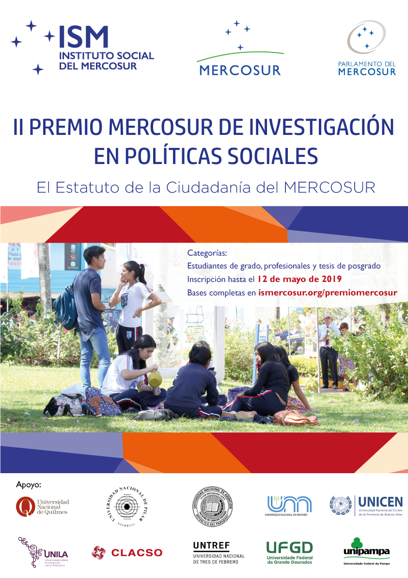 II Premio MERCOSUR de Investigación en Políticas Sociales junto a su red de colaboradores.
