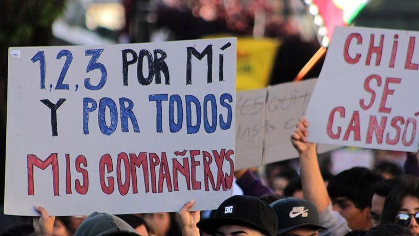 Octubre de 2019: Estallido social en el Chile neoliberal