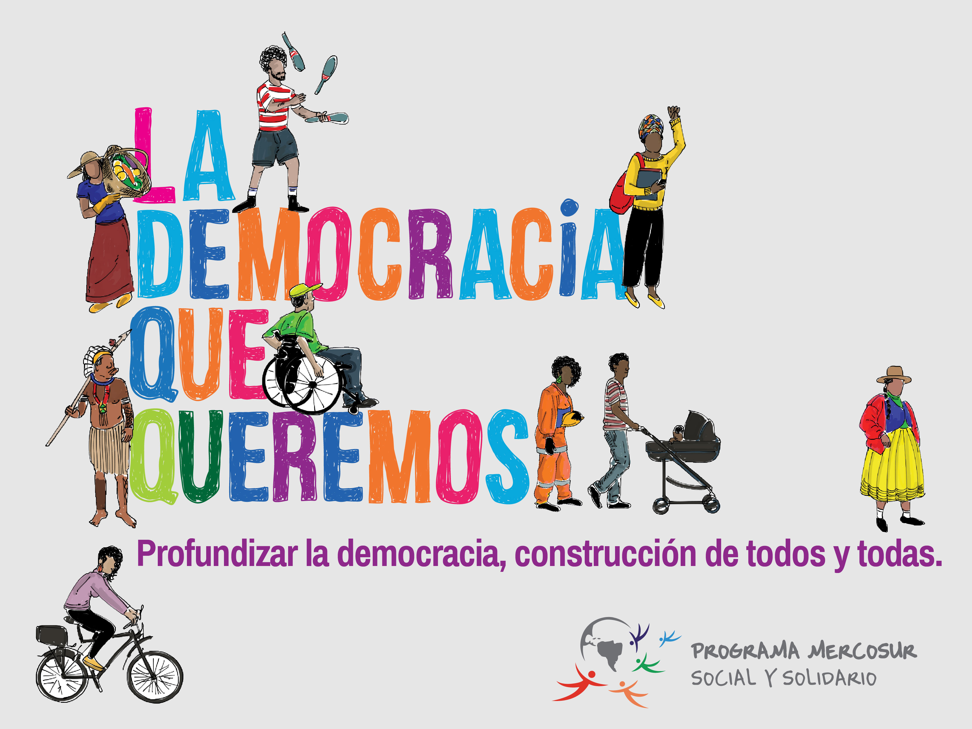 Para defender y profundizar la democracia,